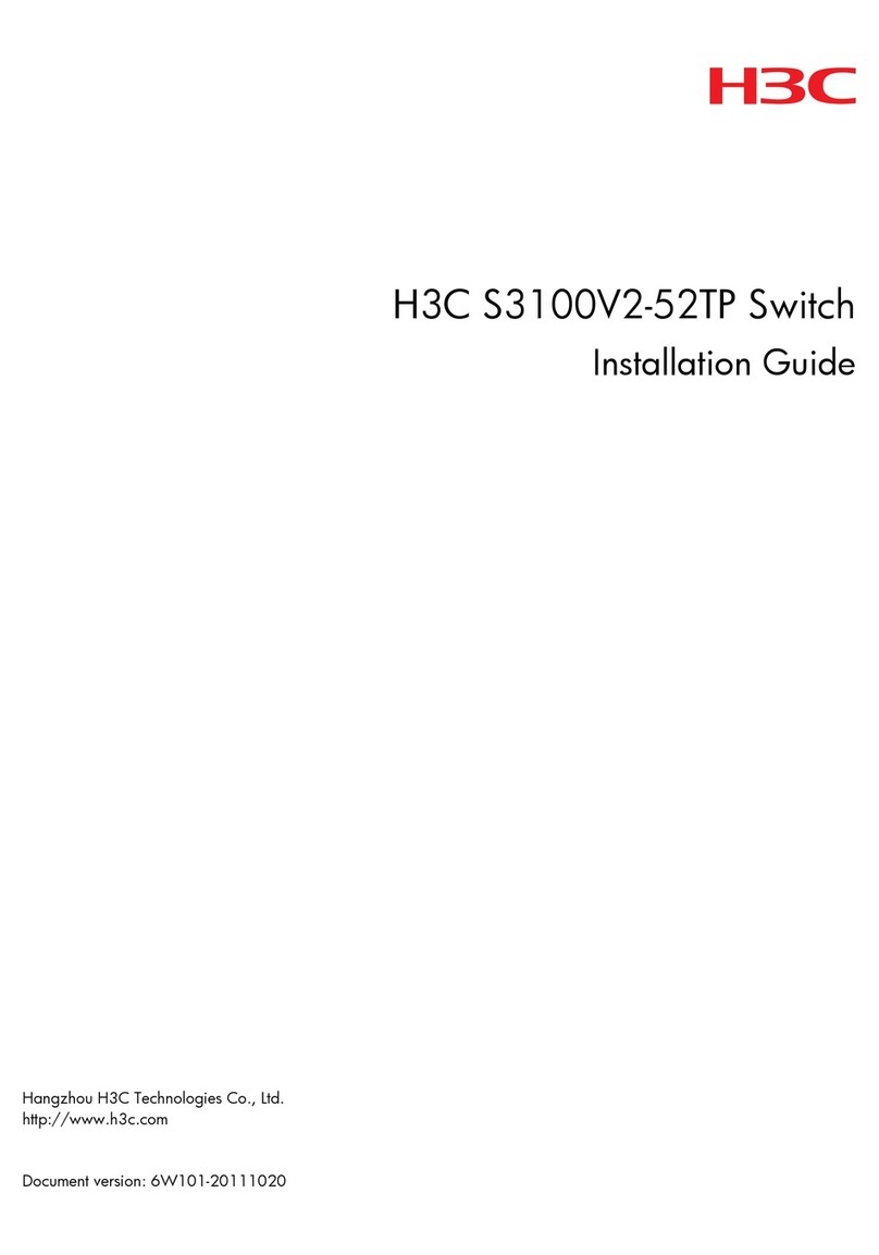 H3C S3100V2-52TP User manual