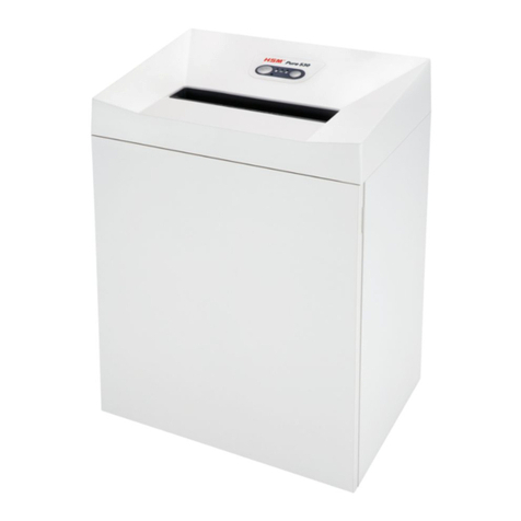 HSM PURE 530 operating instructions