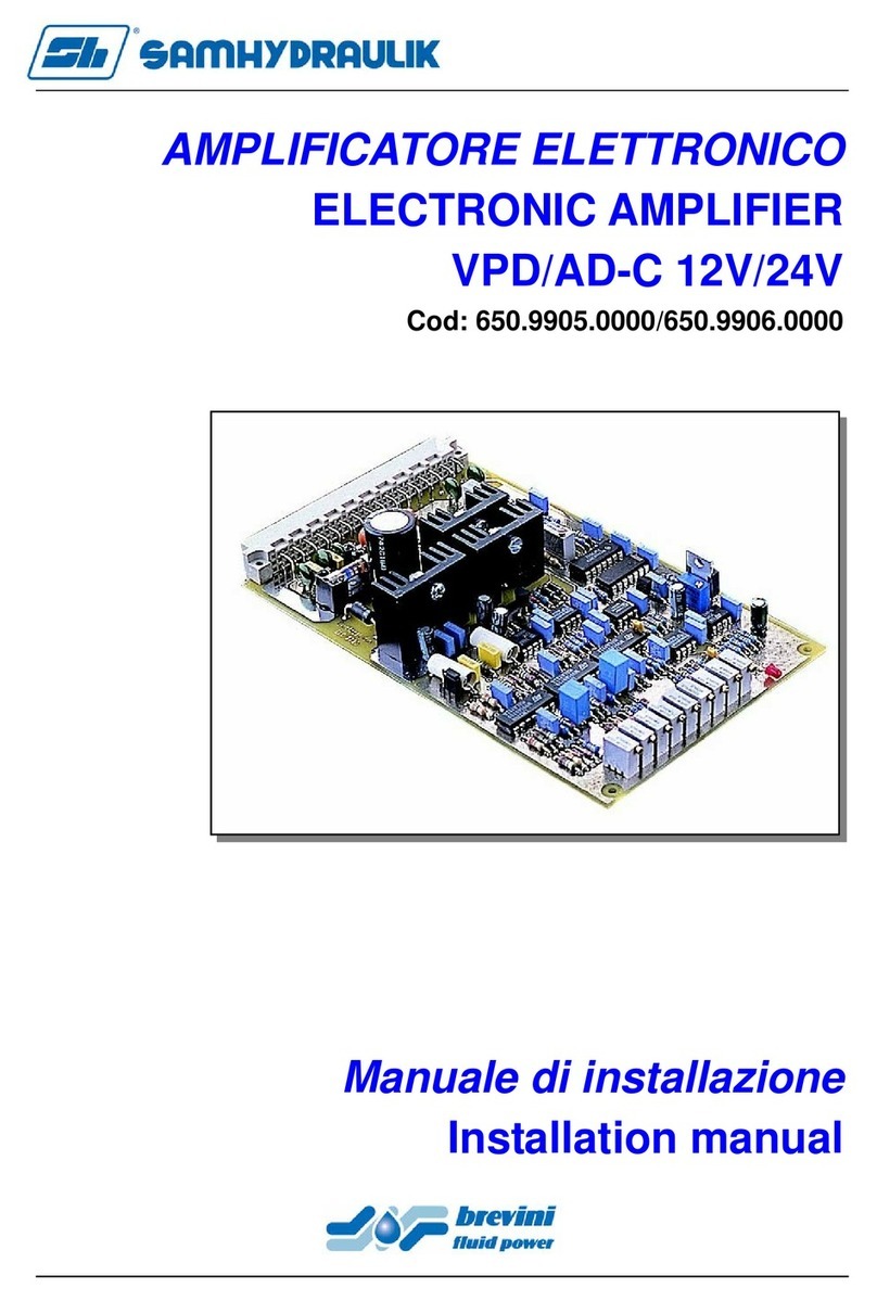 samhydraulik VPD installation manual