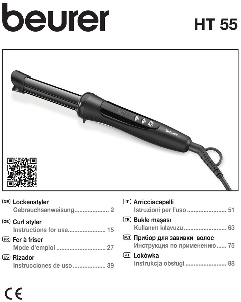 Beurer HT 55 Instructions for use