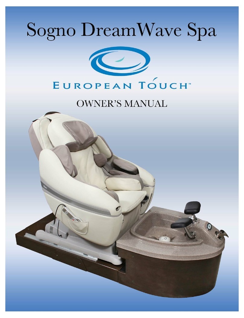 European Touch sogno dreamwave owner's manual