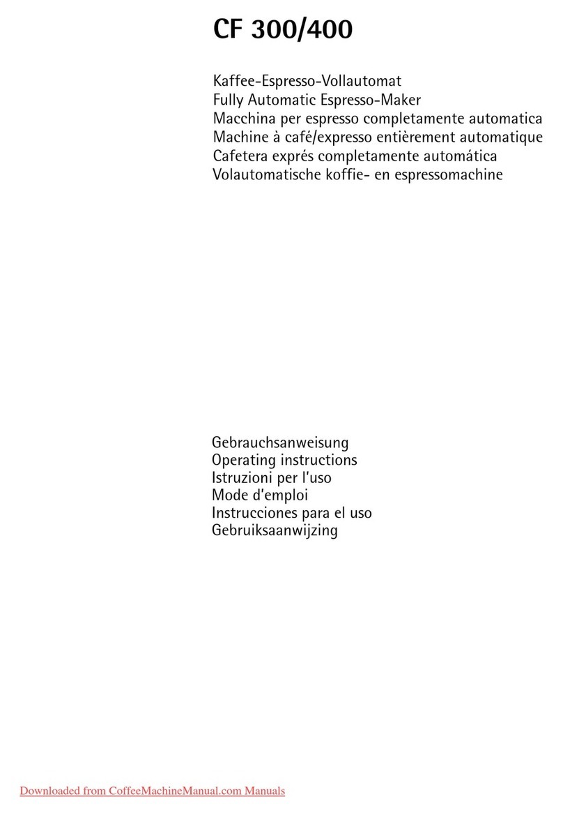 AEG CF 300 User manual