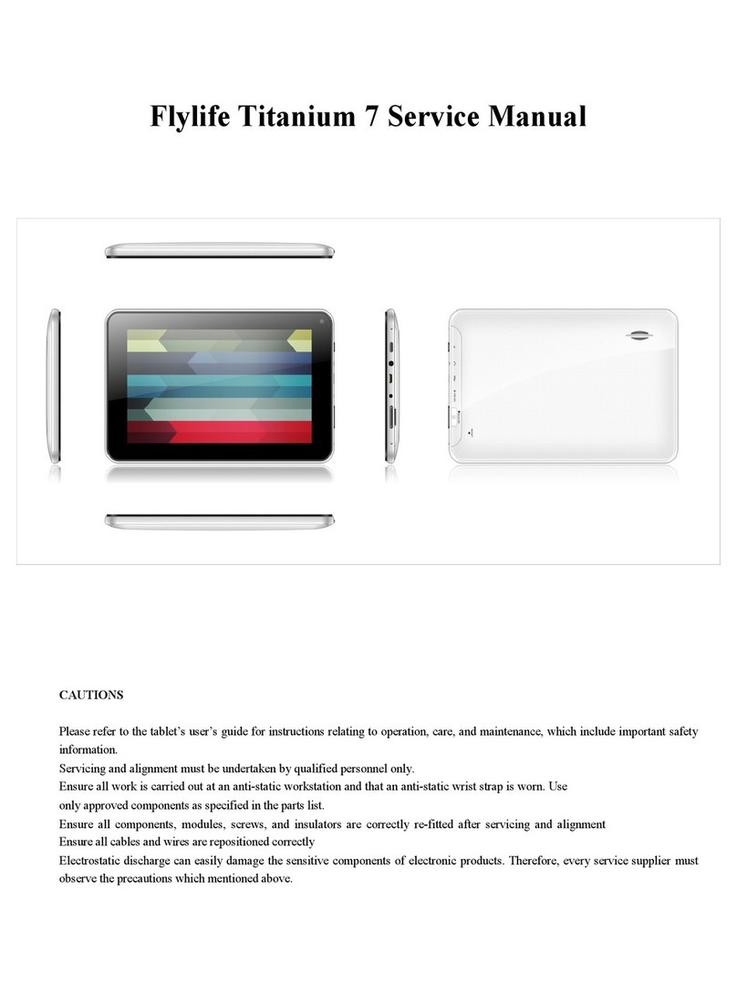 FLY flylife titanium 5 Service manual