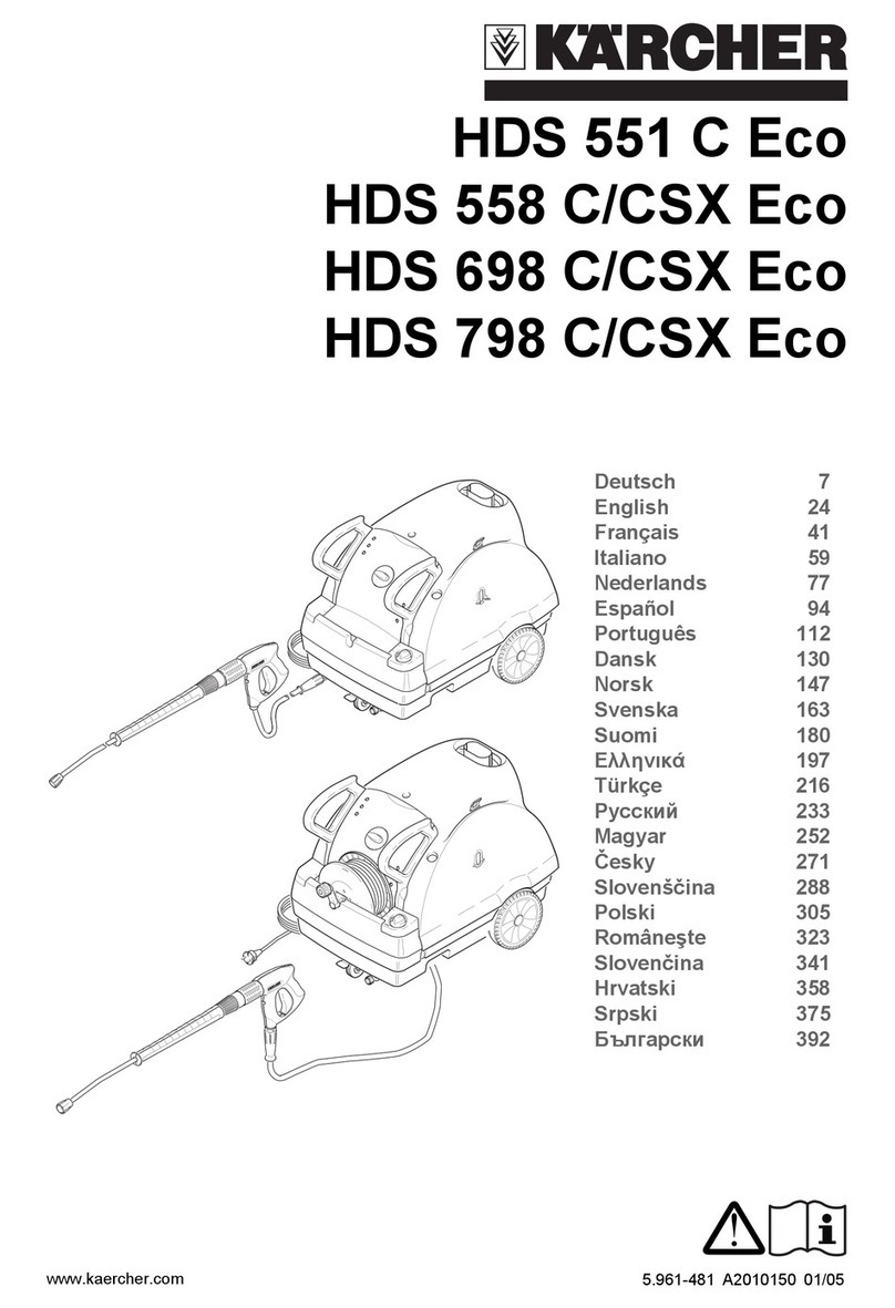 Kärcher HDS 551 C Eco manual