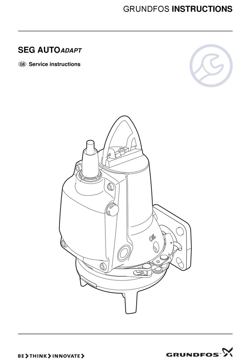 Grundfos seg autoadapt Original operating manual Grundfos seg autoadapt Original operating manual