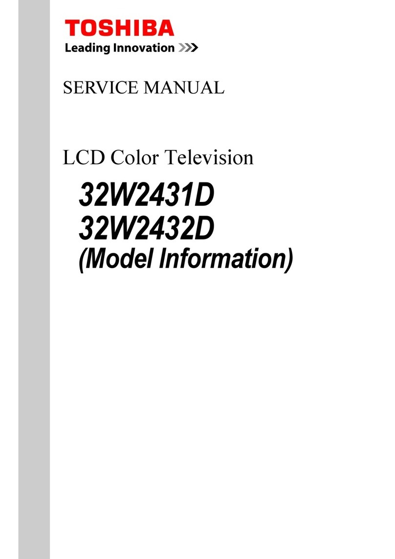 Toshiba 32W2431D User manual