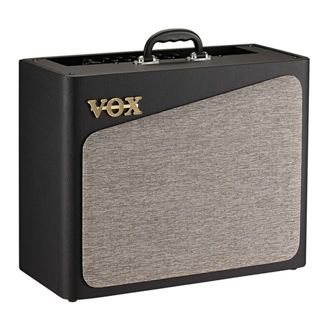 Vox av30 User manual