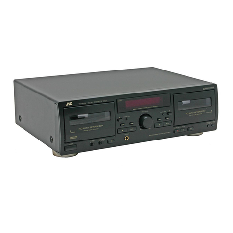 JVC TD-W254BK User manual
