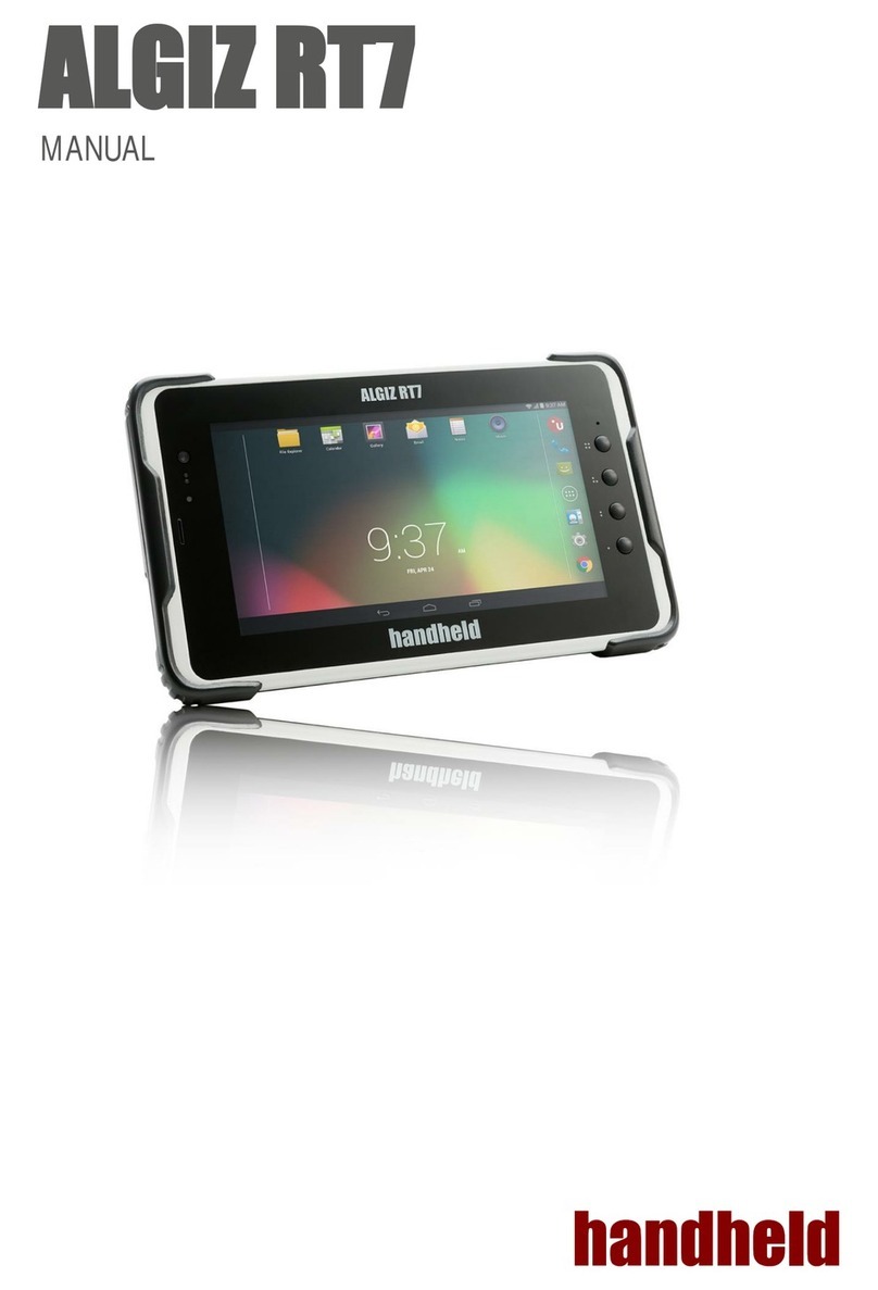 HandHeld ALGIZ RT7 User manual HandHeld ALGIZ RT7 User manual