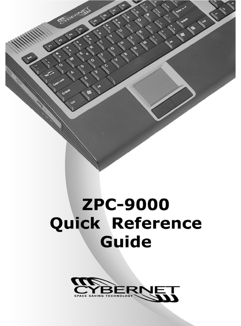 Cybernet ZPC-9000 Quick reference guide
