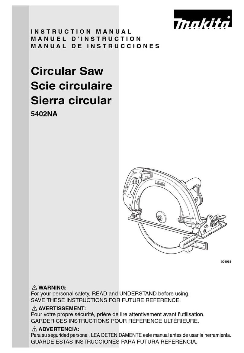 Makita 5402NA instruction manual