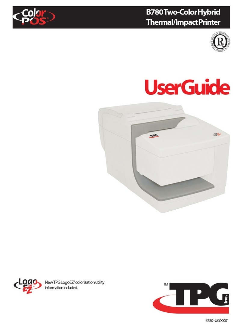 TPG B780 User manual