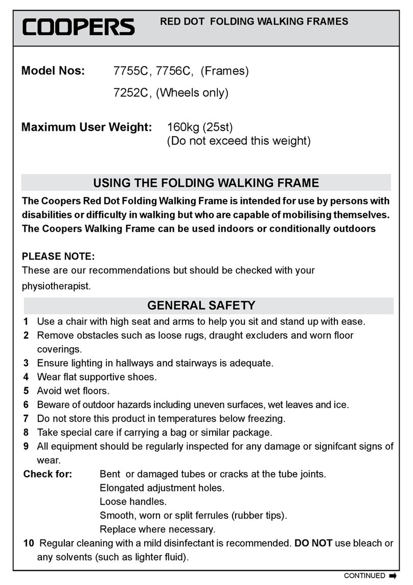 Coopers 7755C user manual
