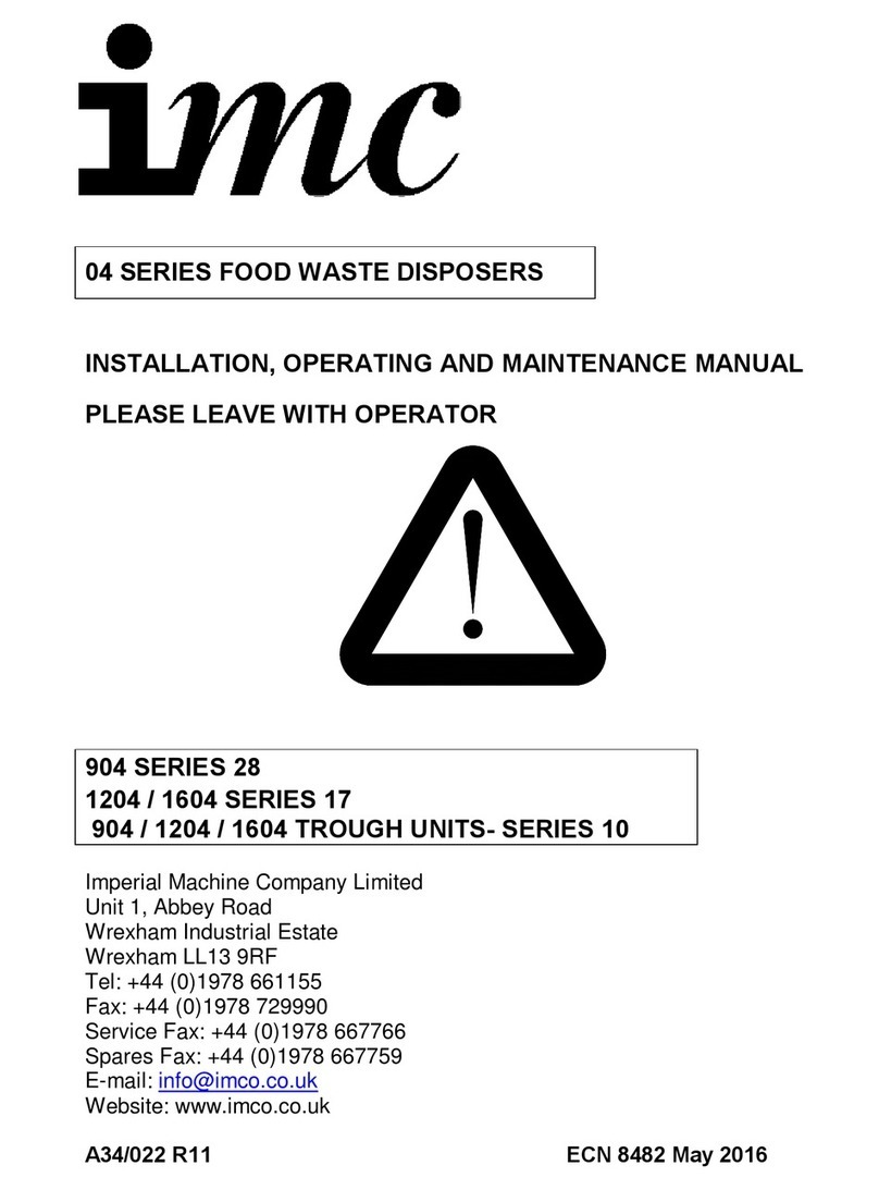 IMC 04 SERIES Installation guide