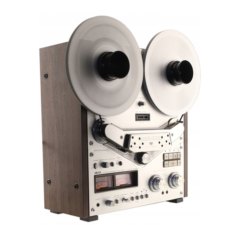Akai GX-635D User manual