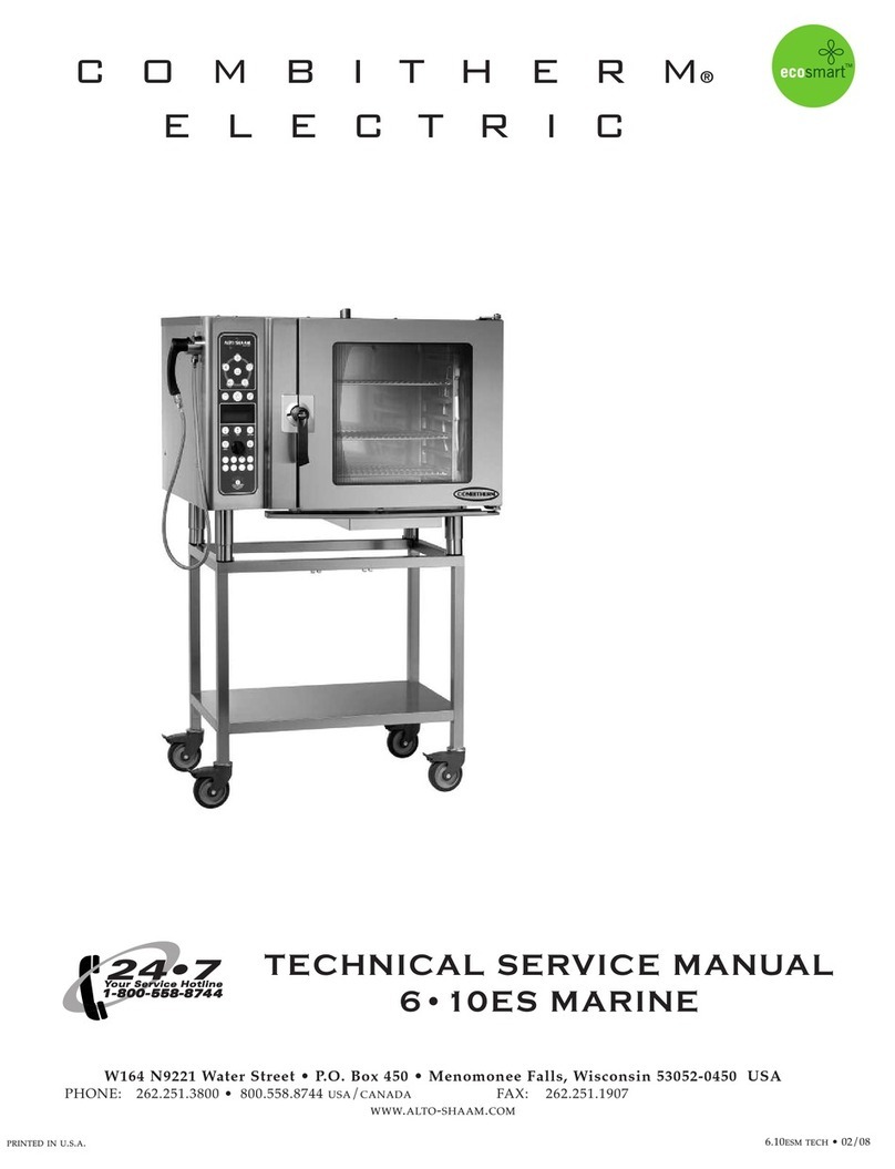 COMBITHERM ELECTRIC C4eT 6.10 ES Marine Technical & service manual