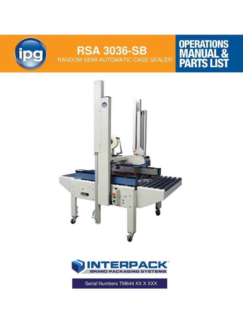 IPG Intertape RSA 3036-SB User manual