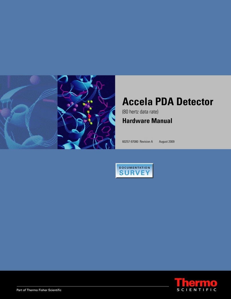 Thermo Scientific Accela PDA User manual