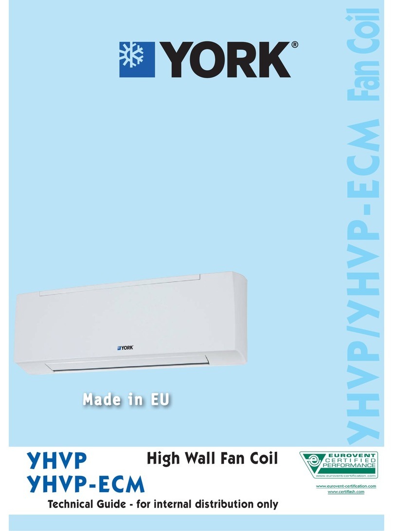 York YHVP Quick start guide