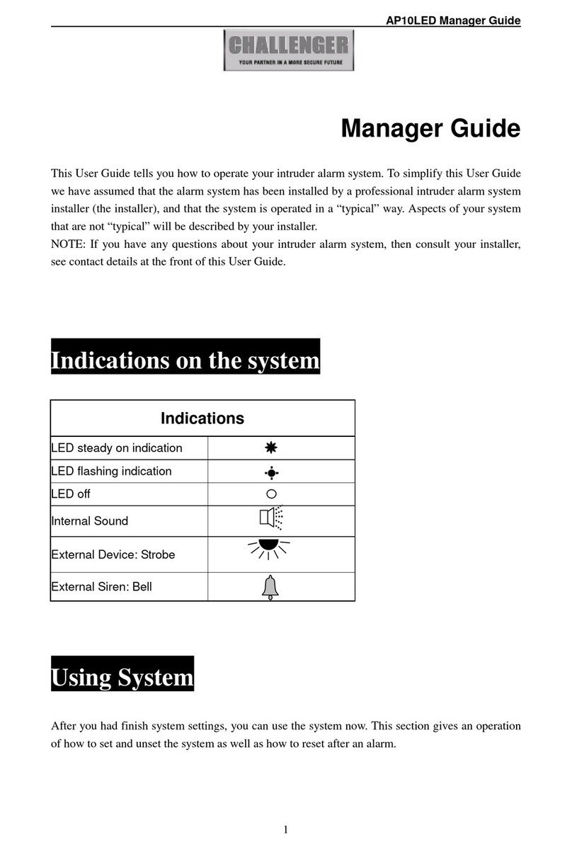 Challenger AP10LED User manual Challenger AP10LED User manual