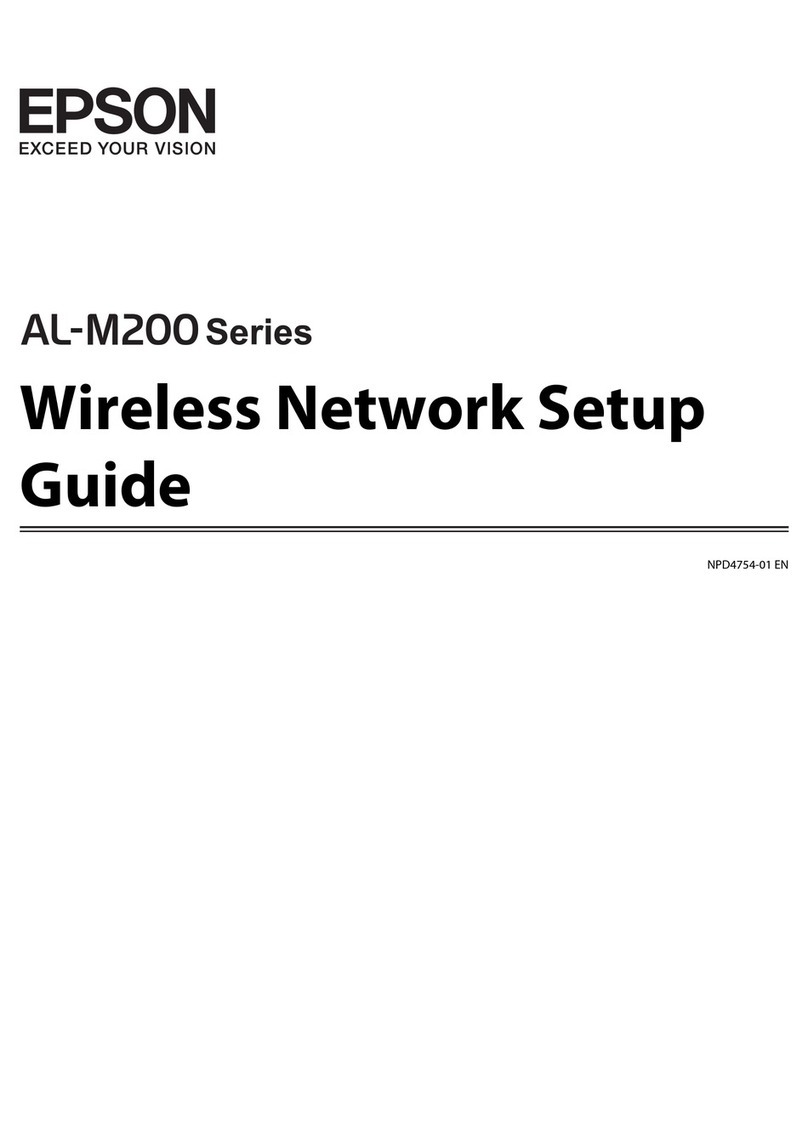 Epson AL-M200 Series User manual