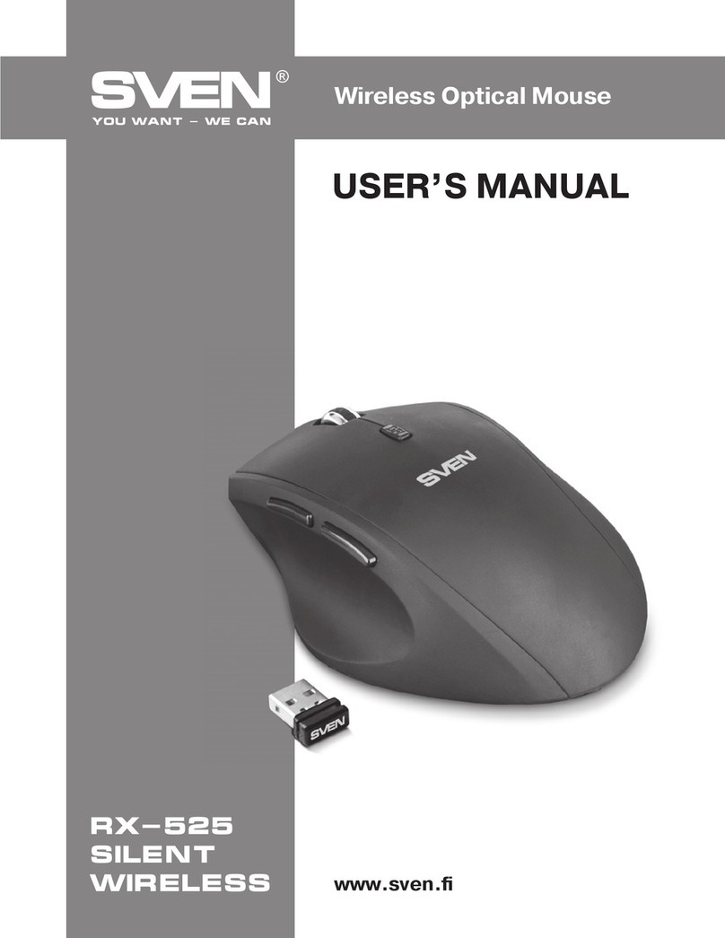 Sven RX-525 Silent Wireless user manual