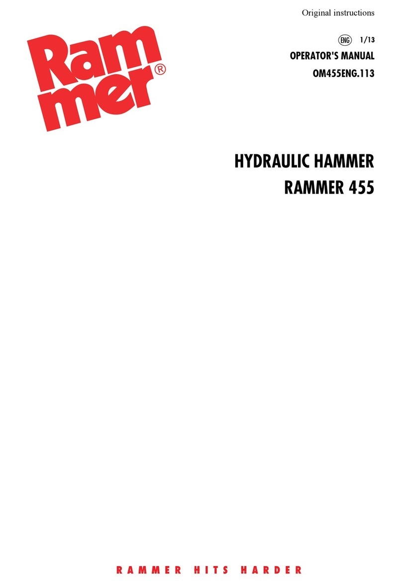 RAMMER 455 Original instructions