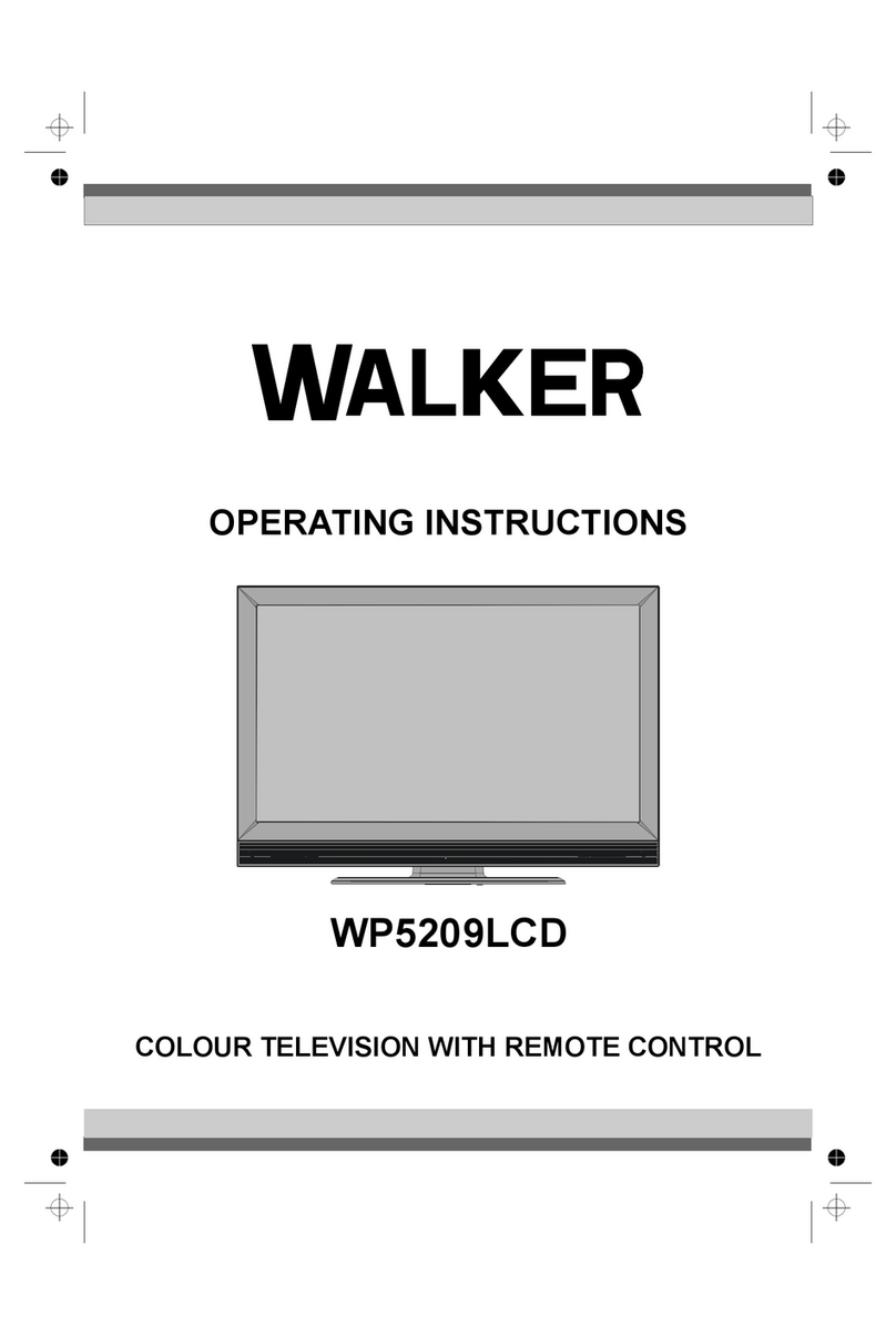 Walker WP5209LCD User manual