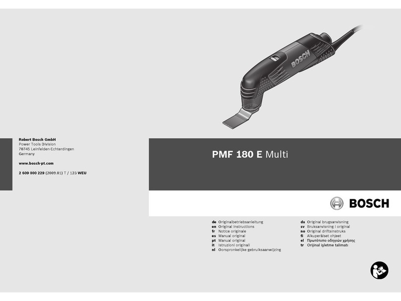 Bosch PMF 180 E Multi Original instructions