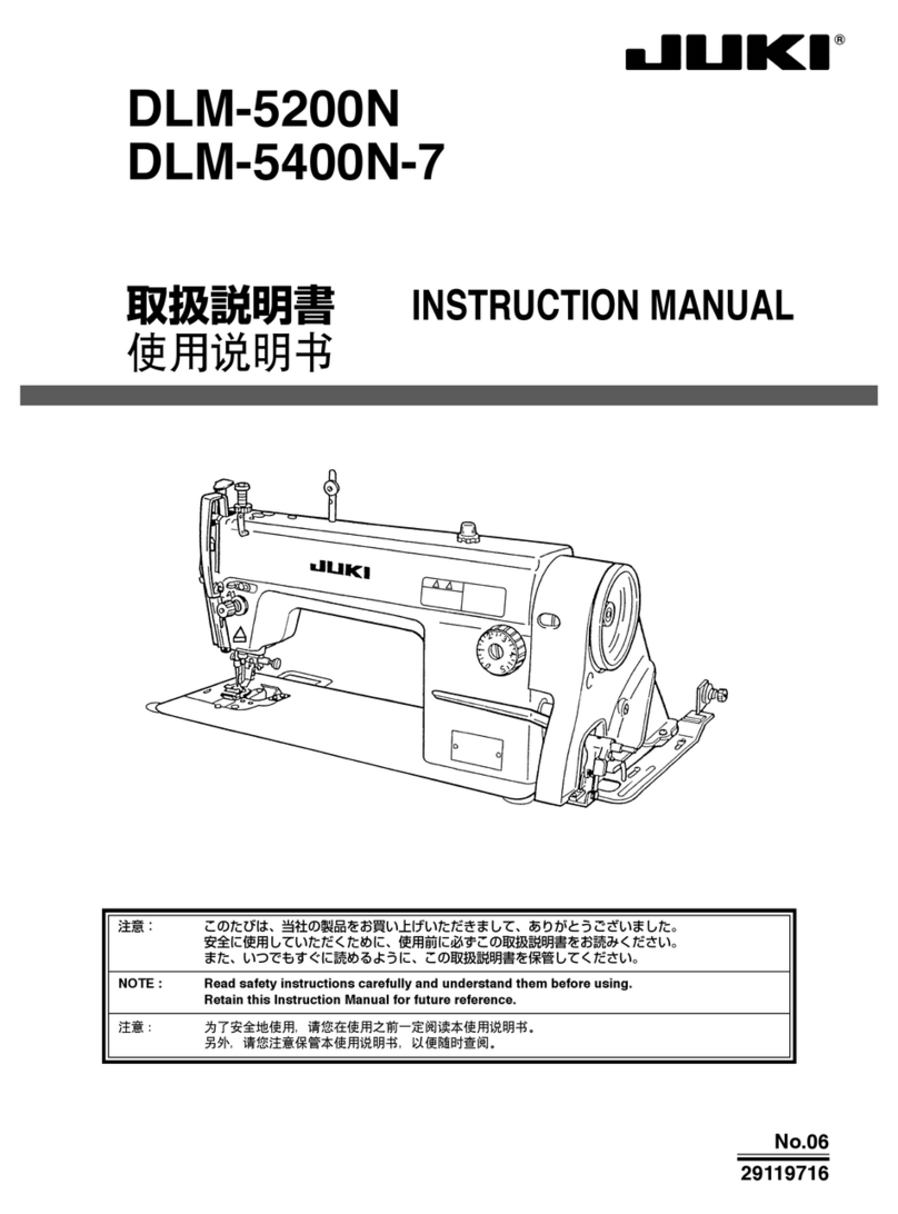 JUKI DLM-5200N User manual