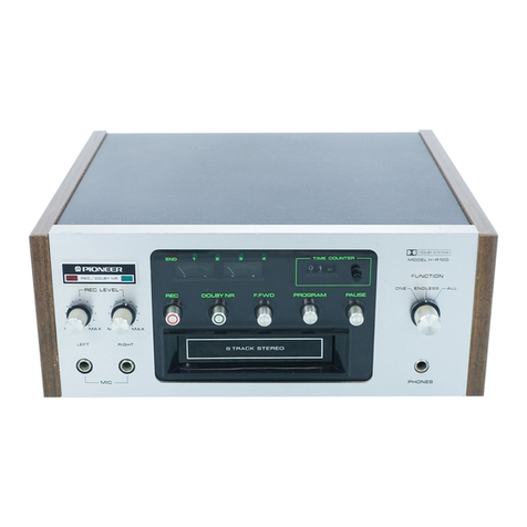 Pioneer H-R100 User manual