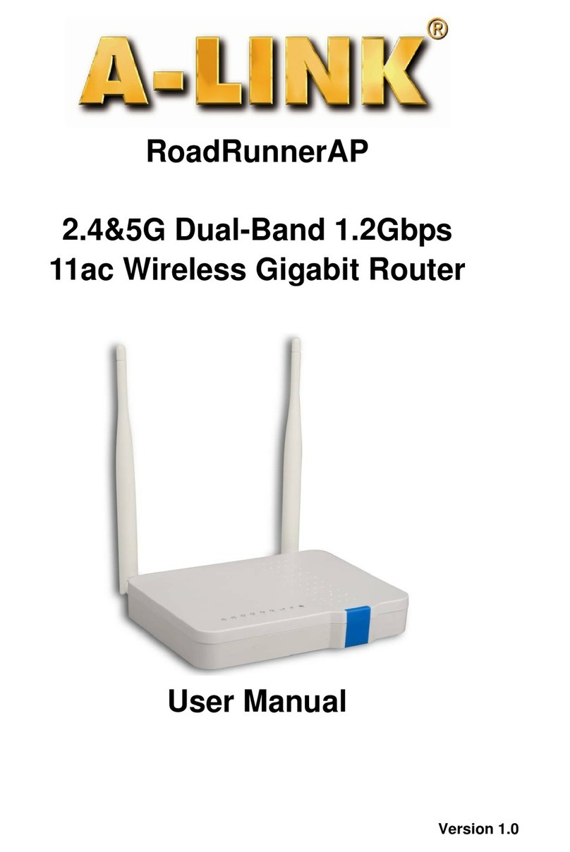 Alink ROADRUNNERAP user manual