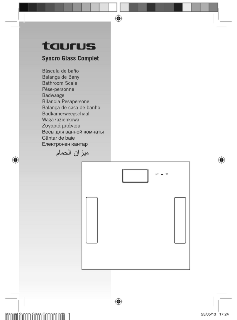 Taurus syncro glass complet User manual