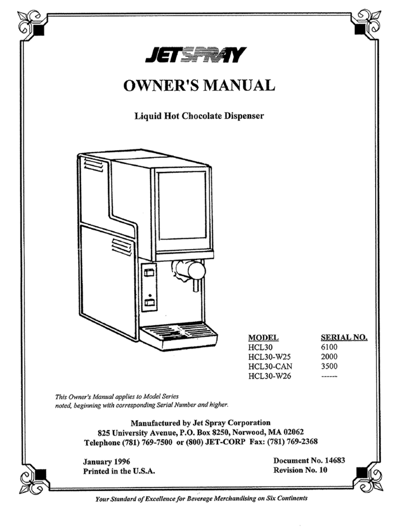 JetSpray HCL30 owner's manual