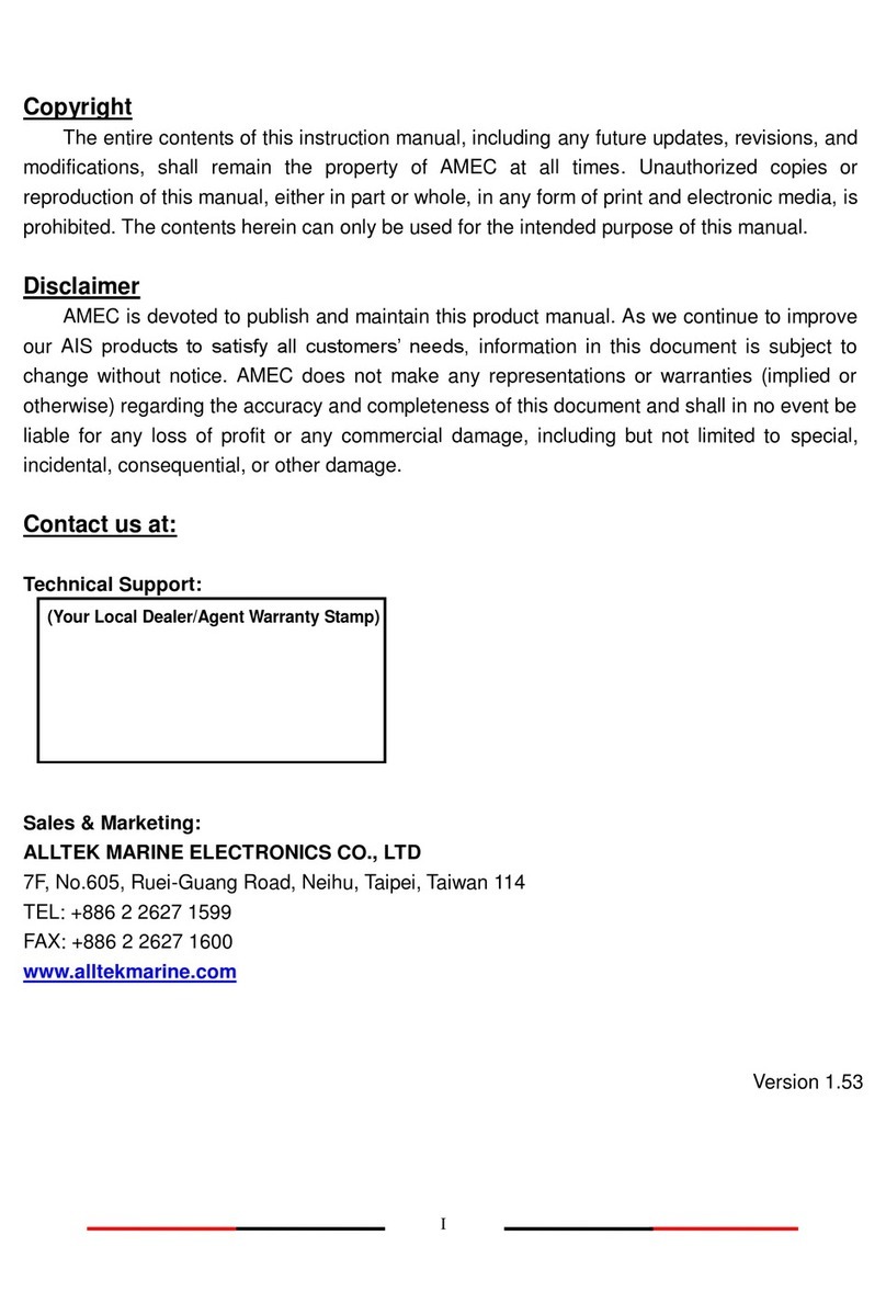 AMEC CAMINO-201 instruction manual