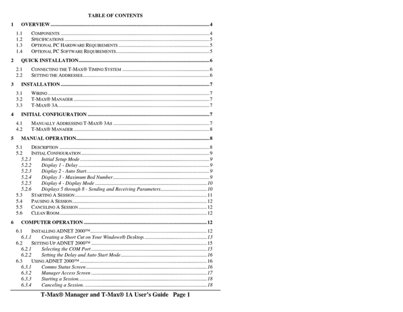 Salon Systems T-Max Manager user guide