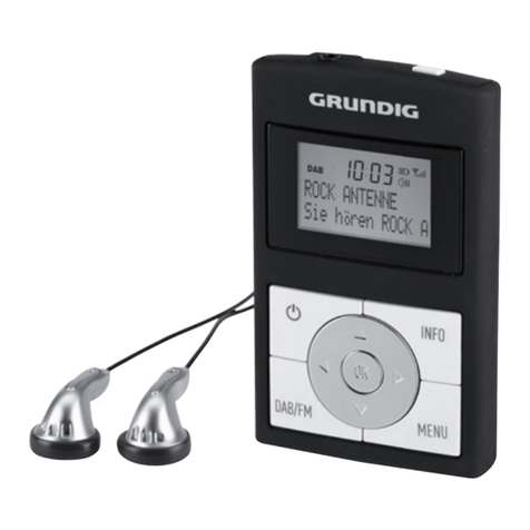Grundig micro 75 dab User manual