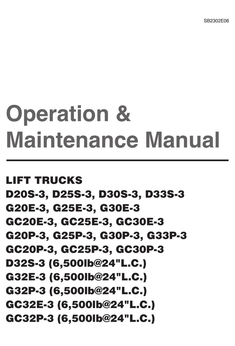 Daewoo Forkilt Operation & maintenance manual