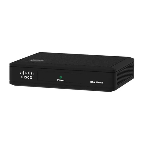 Cisco dta170hd User manual