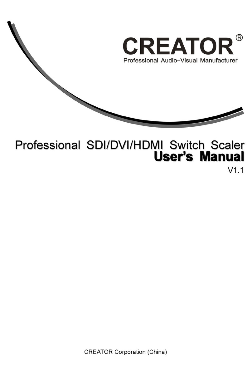 Creator SC-390 user manual
