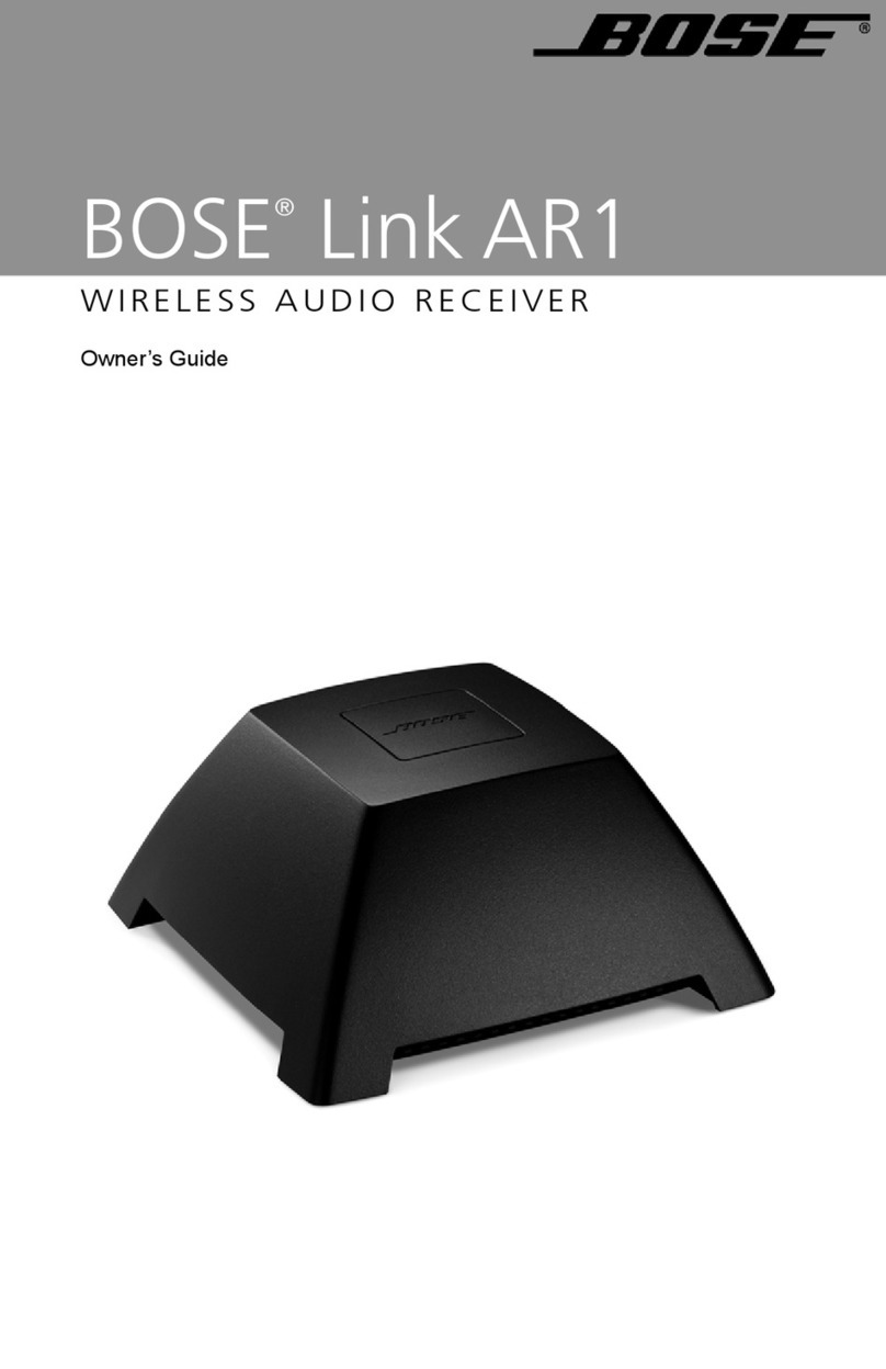 Bose Link AR1 owner's guide