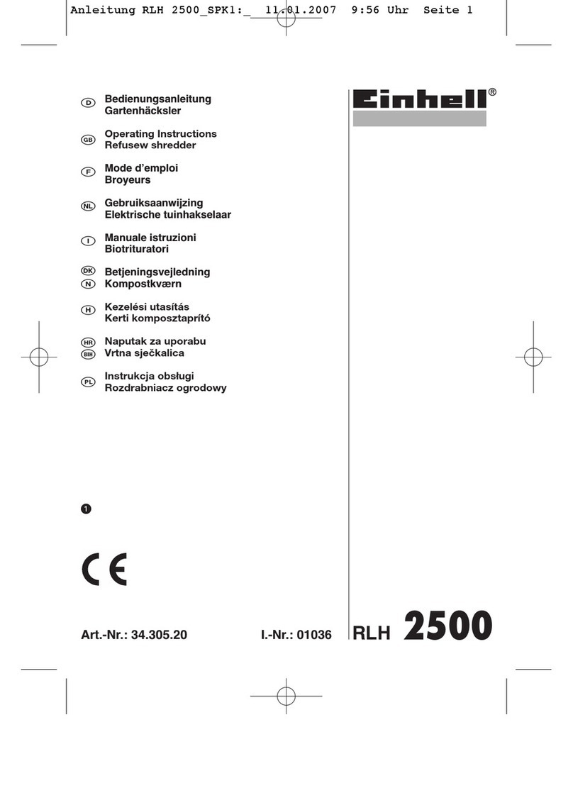 EINHELL RLH 2500 User manual