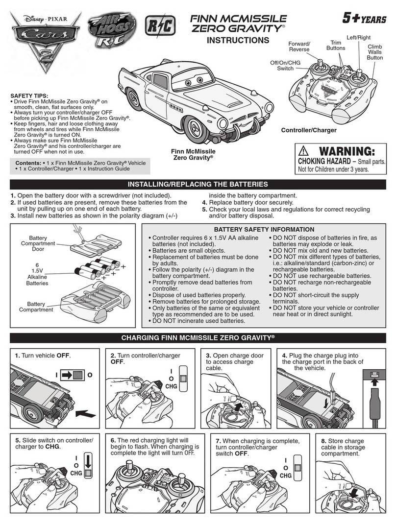 Spinmaster Finn McMissile User manual