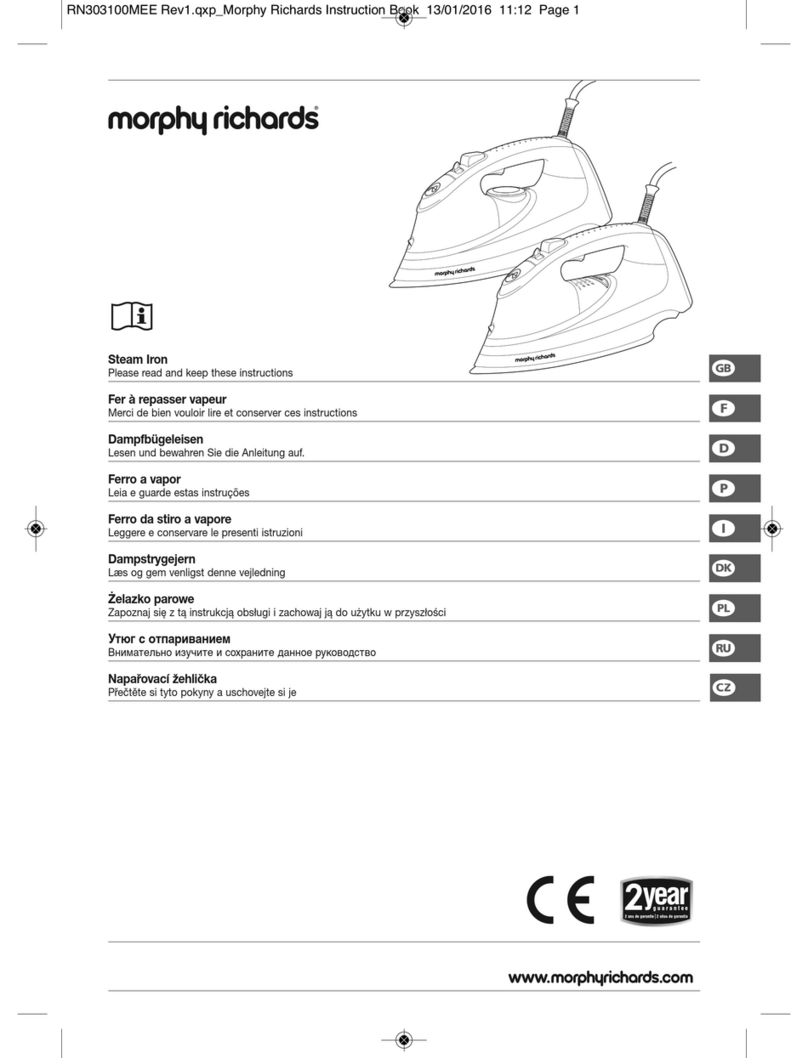 Morphy Richards IB303106EE User manual