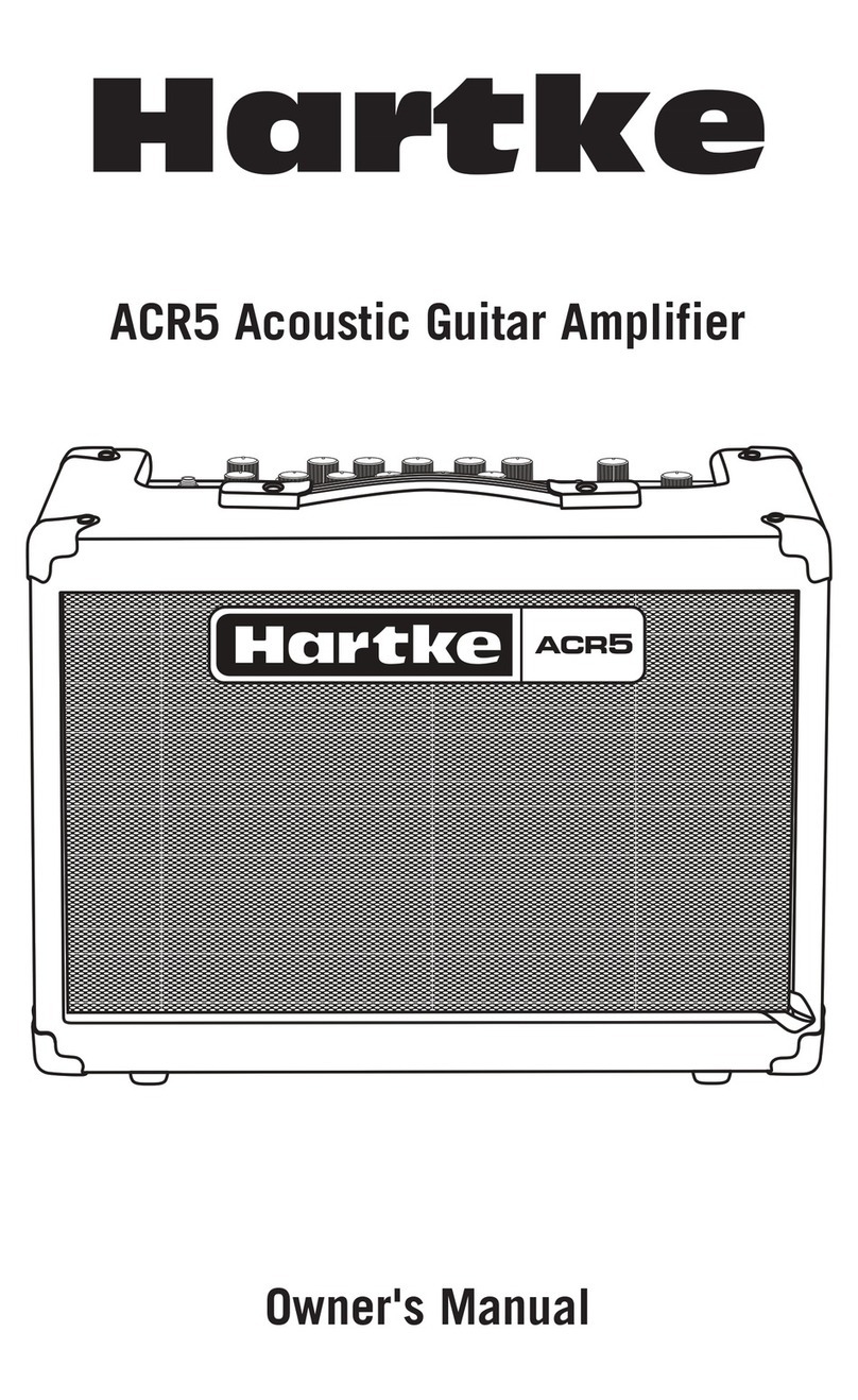 Hartke ACR5 owner's manual