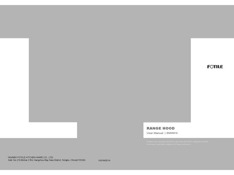 FOTILE EMS9016 user manual