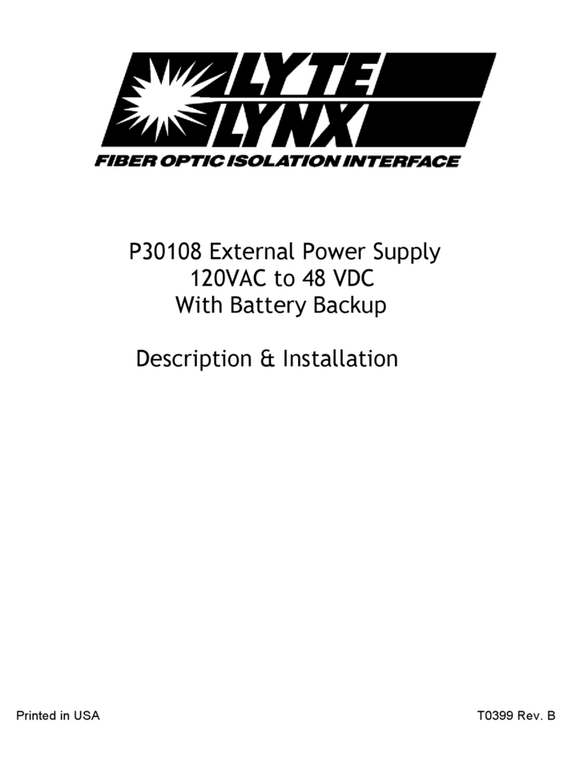 Lyte Lynx P30108 Description and installation Lyte Lynx P30108 Description and installation