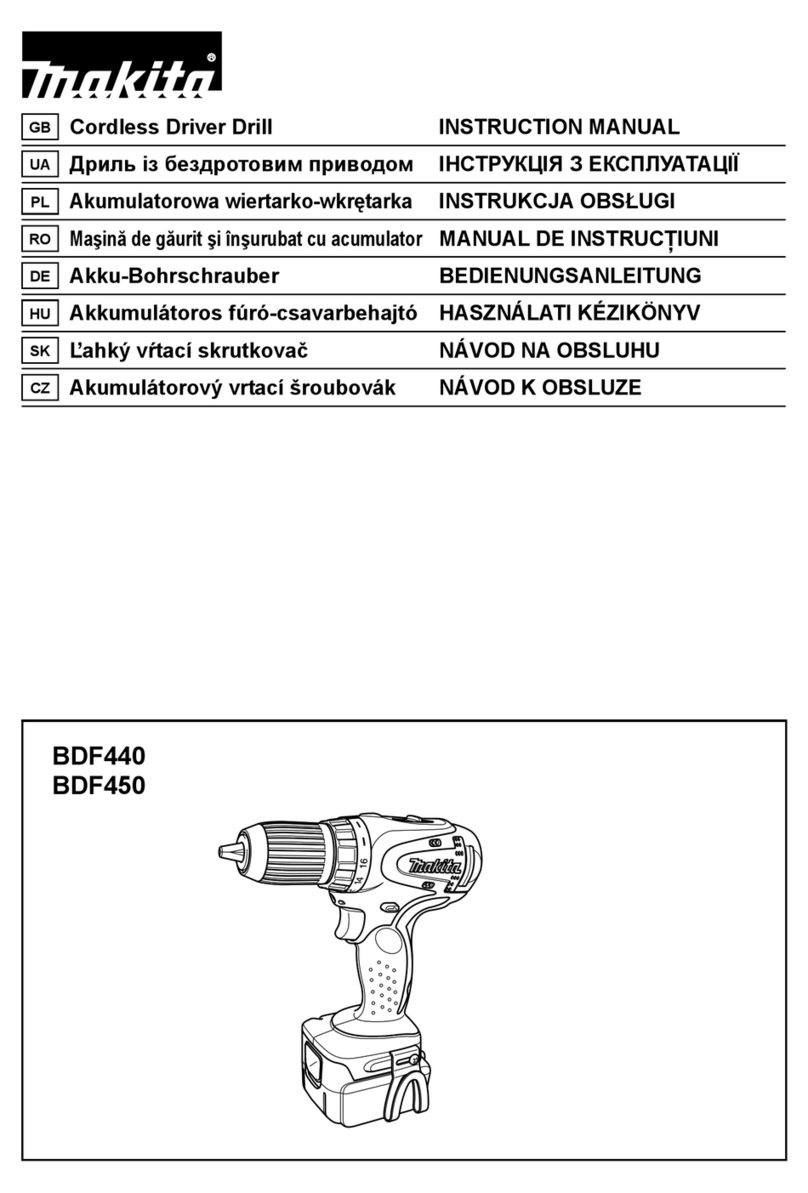 Makita BDF440 instruction manual