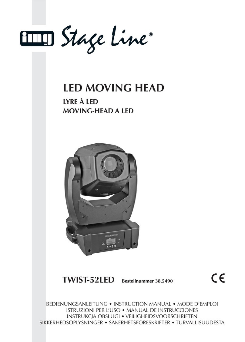 IMG STAGE LINE TWIST-52LED User manual