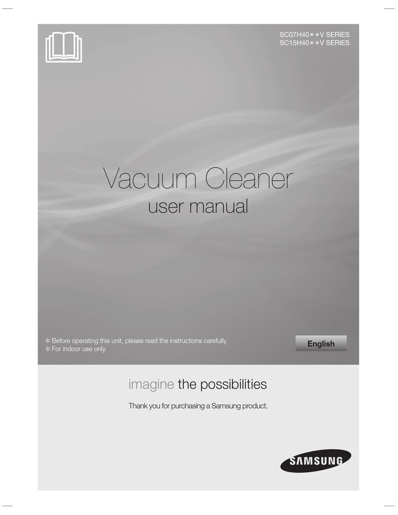 Samsung SC07H40 User manual Samsung SC07H40 User manual